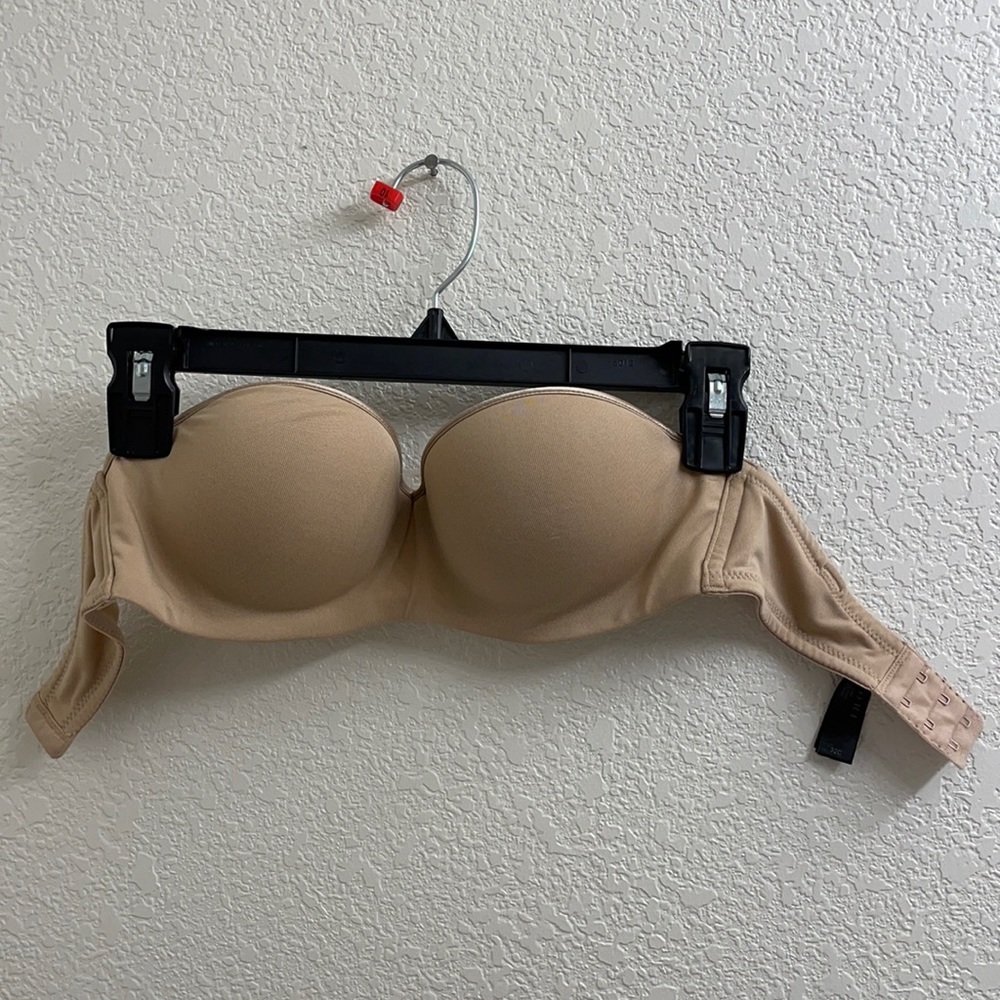 Natori Nude strapless bra 32C